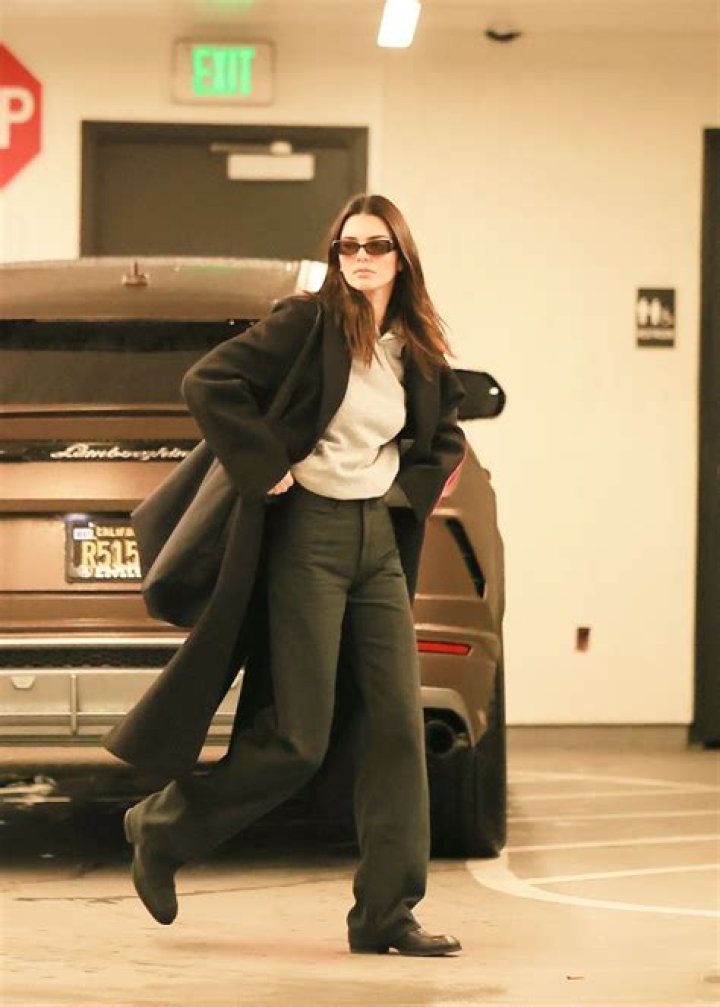 Kendall Jenner Rocks A Sweatshirt & Jeans For Lunch Date: Photos – Hollywood Life