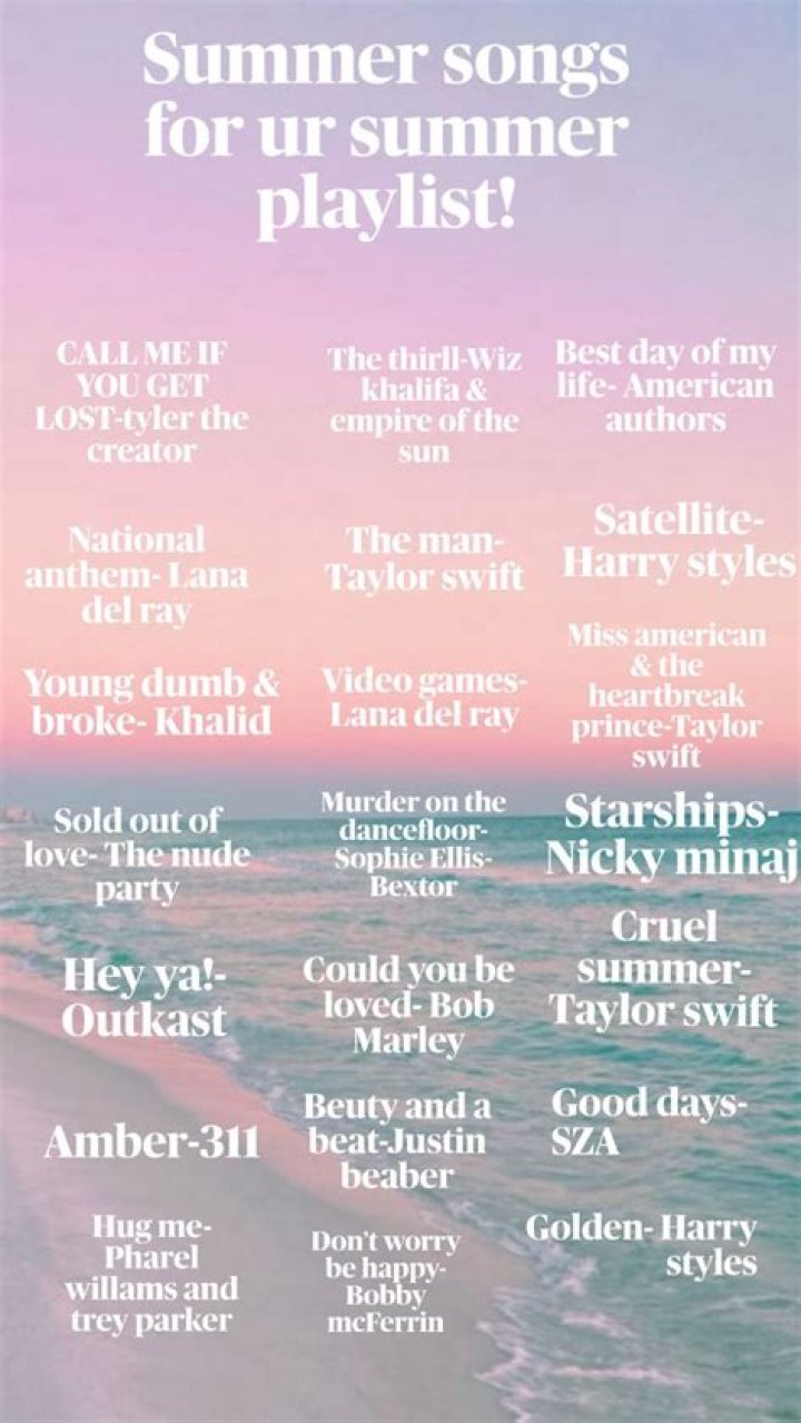 Perfect Summer Songs To Play All Season – Hollywood Life