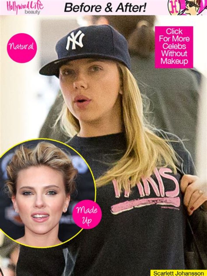 Scarlett Johansson Without Makeup — Bare-Faced At L.A. Airport – Hollywood Life